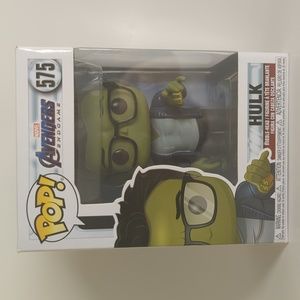 HULK Funko Pop 575 Bobble-Head Marvel Avengers Endgame Hulk with Taco